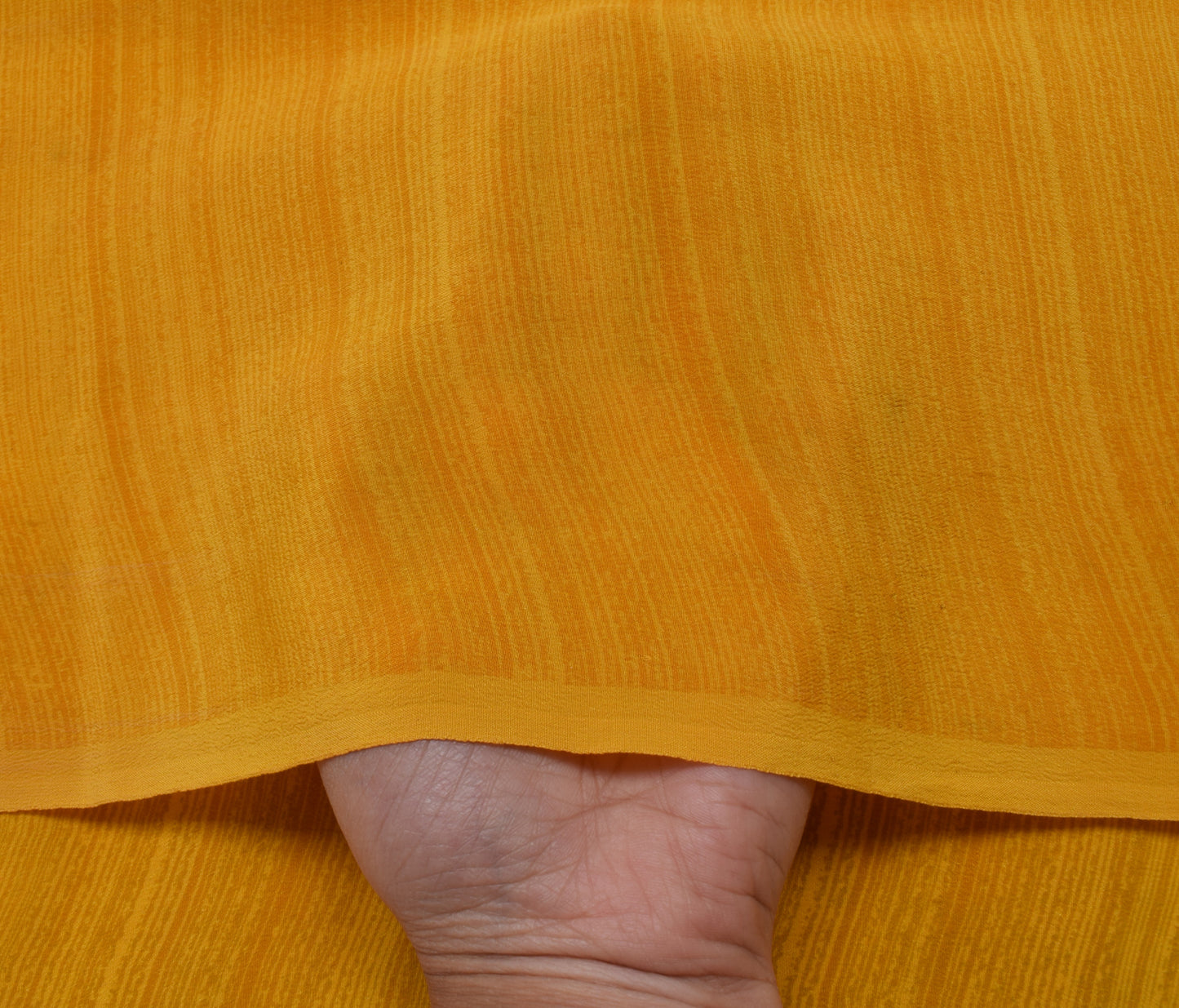 Sushila Vintage Indian Saree 100% Pure Crepe Silk Printed Floral Soft Fabric