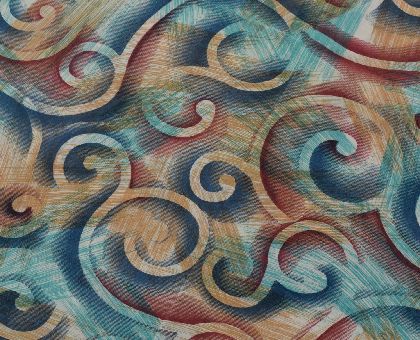 Sushila Vintage Indian Saree 100% Pure Crepe Silk Printed Soft Craft Sari Fabric