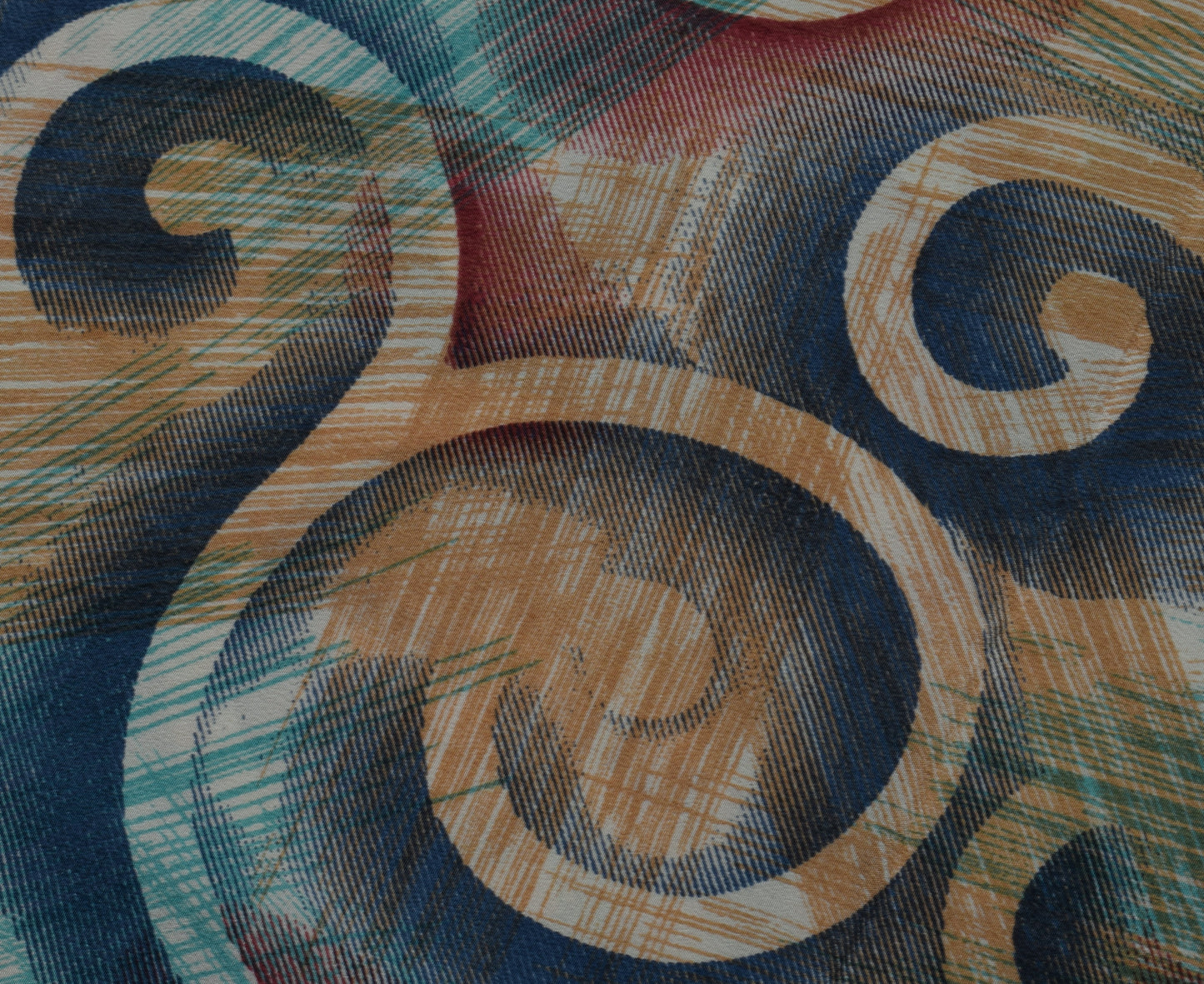 Sushila Vintage Indian Saree 100% Pure Crepe Silk Printed Soft Craft Sari Fabric