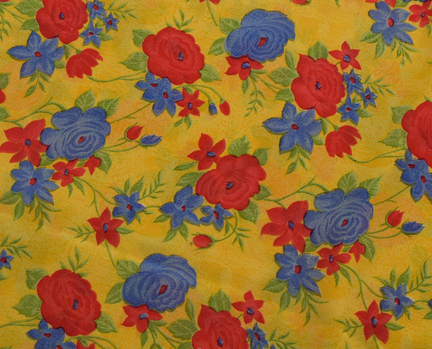 Sushila Vintage Yellow Saree 100% Pure Crepe Silk Printed Floral Soft Fabric