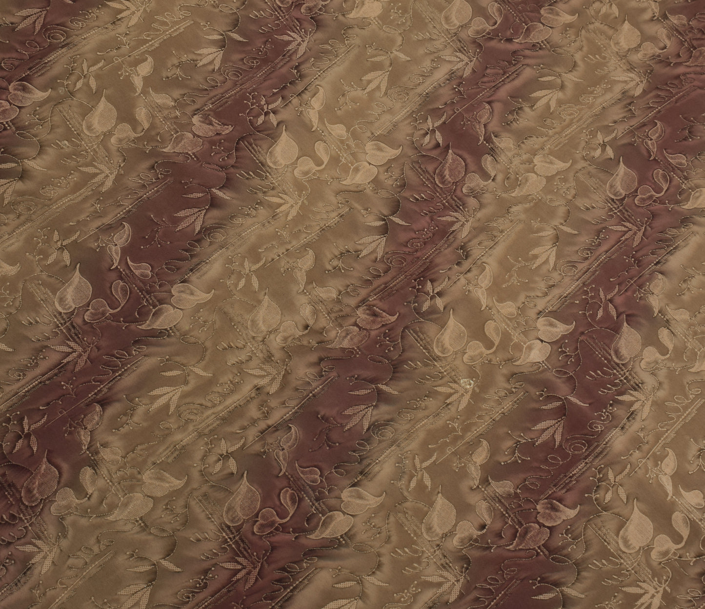 Sushila Vintage Saree  Blend Crepe Silk Printed Floral 5 FD Soft Craft Fabric