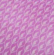 Sushila Vintage Purple Saree 100% Pure Cotton Printed Paisley Soft Craft Fabric