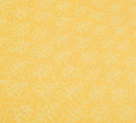 Sushila Vintage Yellow Saree 100% Pure Cotton Printed Zig-Zag Soft Craft Fabric