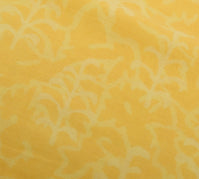 Sushila Vintage Yellow Saree 100% Pure Cotton Printed Zig-Zag Soft Craft Fabric