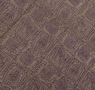 Sushila Vintage Indian Saree 100% Pure Cotton Printed Abstract 5 YD Craft Fabric