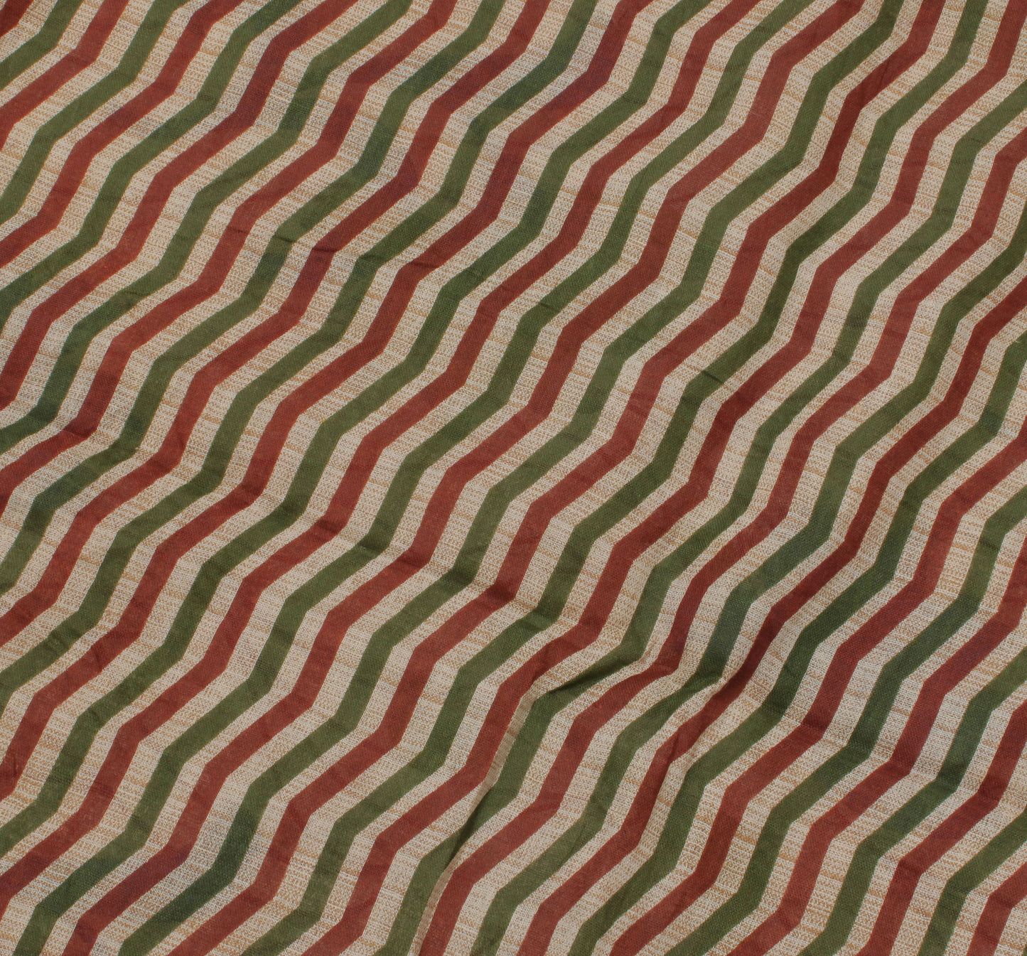 Sushila Vintage Cream Saree 100% Pure Cotton Printed Floral Craft 5 Yard Fabric
