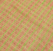 Sushila Vintage Indian Saree 100% Pure Cotton Printed Craft Sari 5 Yard Fabric