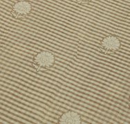 Sushila Vintage Indian Saree 100% Pure Cotton Printed Floral Soft Craft Fabric