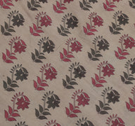 Sushila Vintage Indian Saree 100% Pure Cotton Printed Floral Craft Sari Fabric