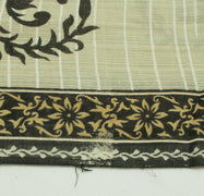 Sushila Vintage Indian Saree 100% Pure Cotton Printed Floral Soft Craft Fabric