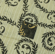 Sushila Vintage Indian Saree 100% Pure Cotton Printed Floral Soft Craft Fabric