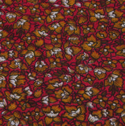 Sushila Vintage Magenta Saree 100% Pure Cotton Printed Floral Soft Craft Fabric