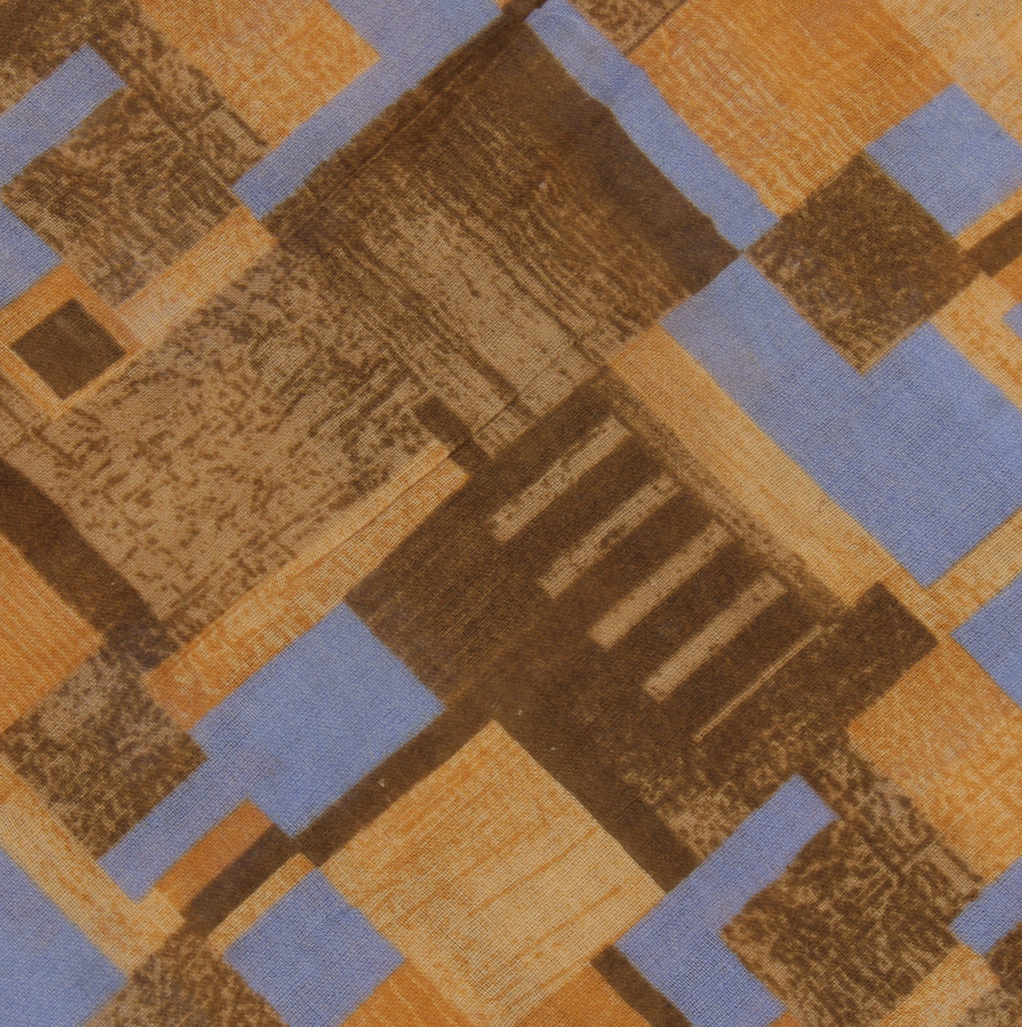 Sushila Vintage Indian Saree 100% Pure Cotton Printed Soft Craft Sari Fabric