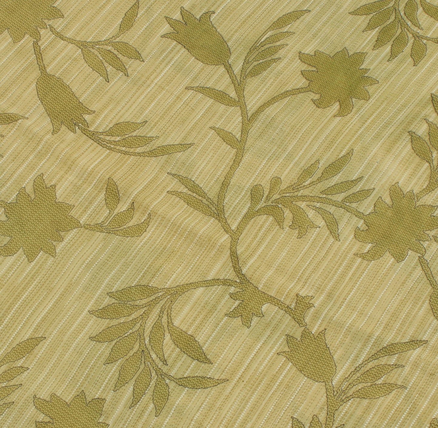 Sushila Vintage Green Saree 100% Pure Cotton Printed Floral Soft Craft Fabric