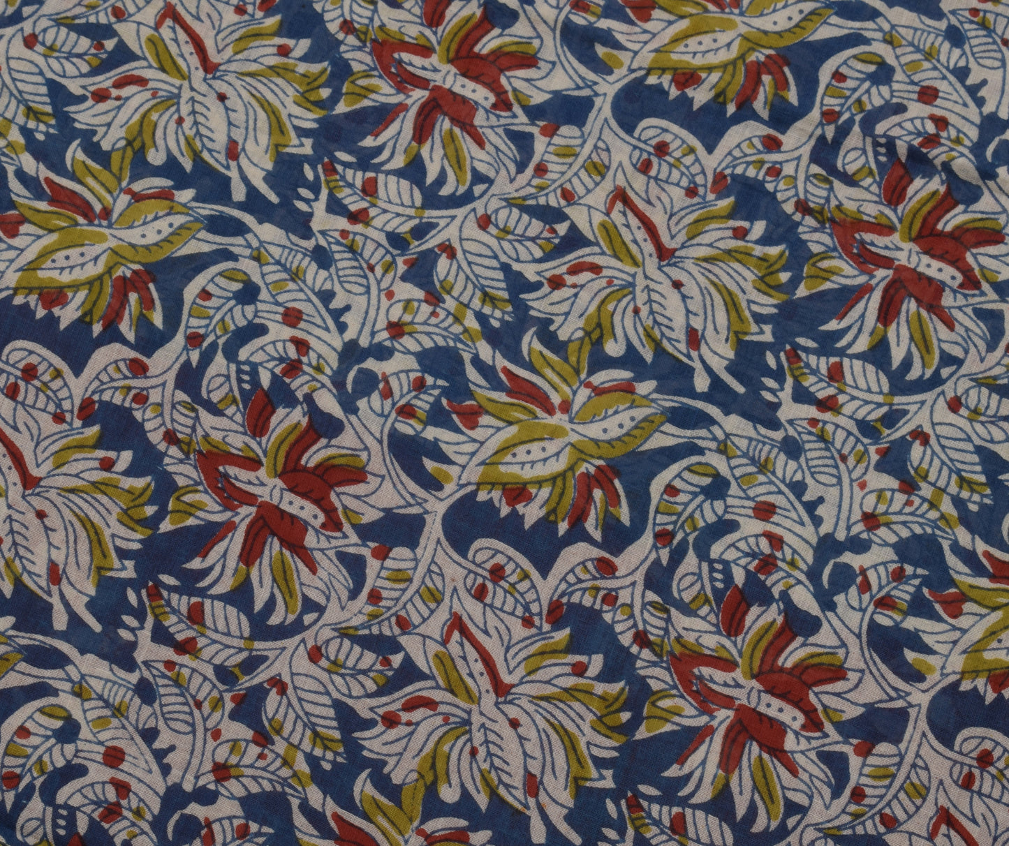 Sushila Vintage Maroon Saree Pure Cotton Kalamkari Printed Soft Craft Fabric