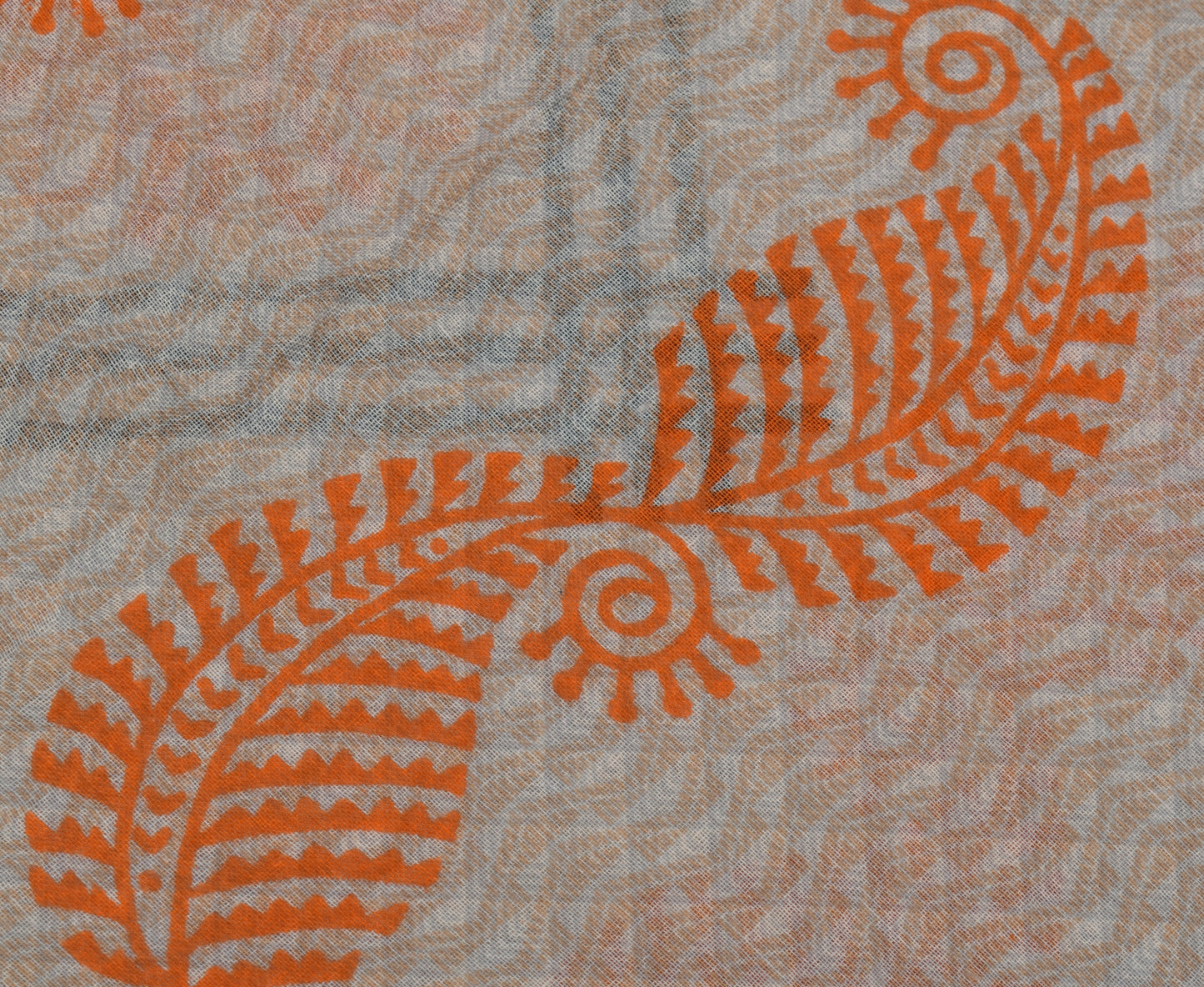 Sushila Vintage Indian Saree 100% Pure Cotton Printed Soft Craft Sari Fabric