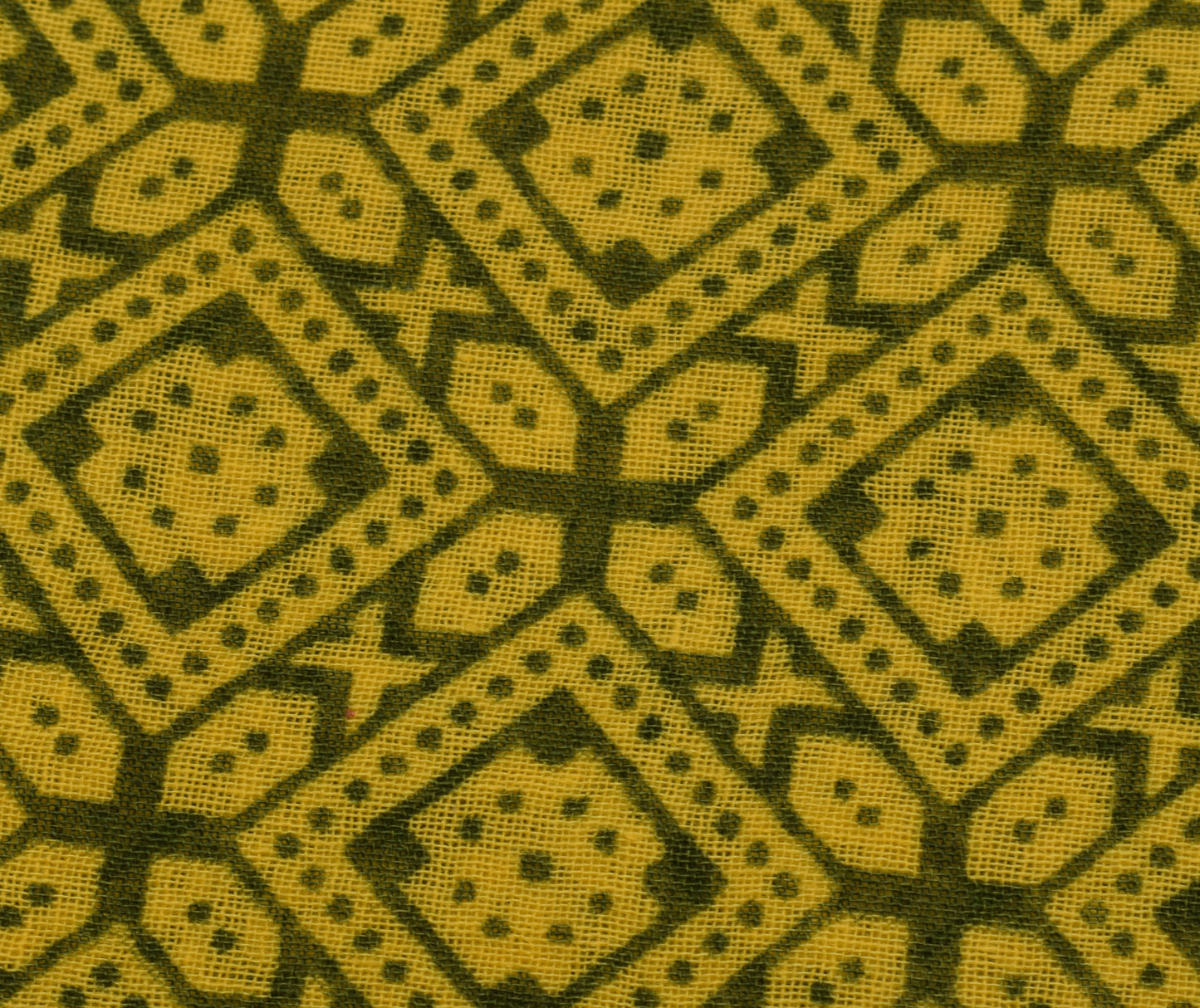 Sushila Vintage Indian Saree 100% Pure Cotton Printed Soft Craft 5 Yard Fabric