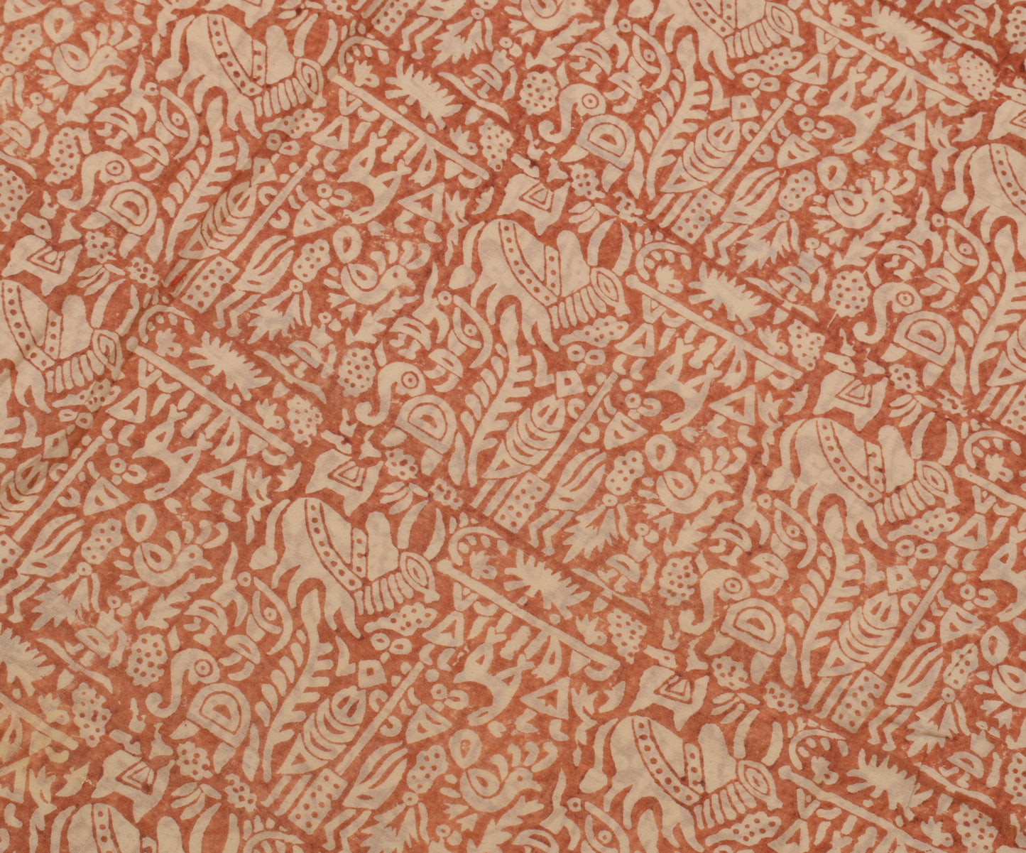 Sushila Vintage Indian Saree 100% Pure Cotton Printed 5 Yard  Soft Craft Fabric
