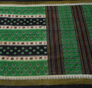 Sushila Vintage Indian Saree 100% Pure Cotton Printed Craft Sari Fabric