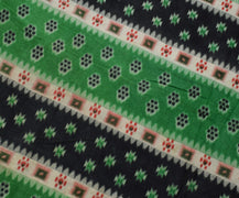Sushila Vintage Indian Saree 100% Pure Cotton Printed Craft Sari Fabric