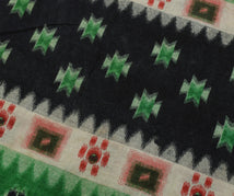 Sushila Vintage Indian Saree 100% Pure Cotton Printed Craft Sari Fabric