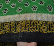 Sushila Vintage Indian Saree 100% Pure Cotton Printed Craft Sari Fabric