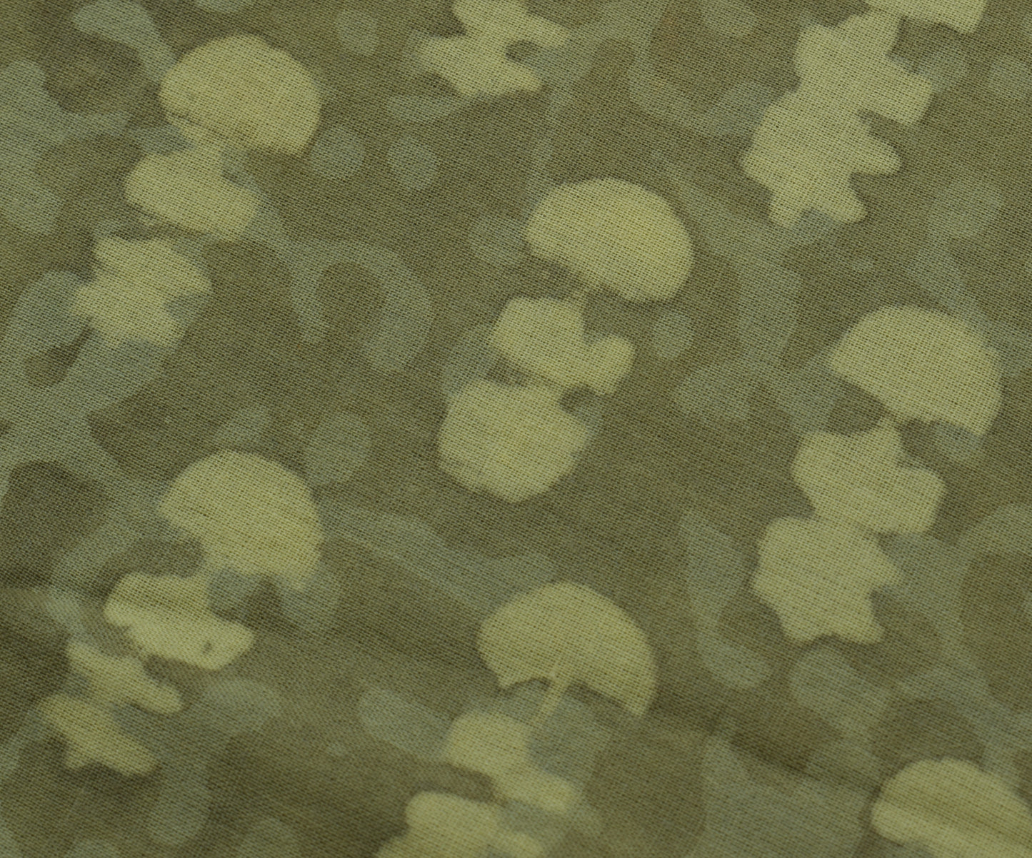 Sushila Vintage Green Indian Saree 100% Pure Cotton Printed Soft Craft Fabric