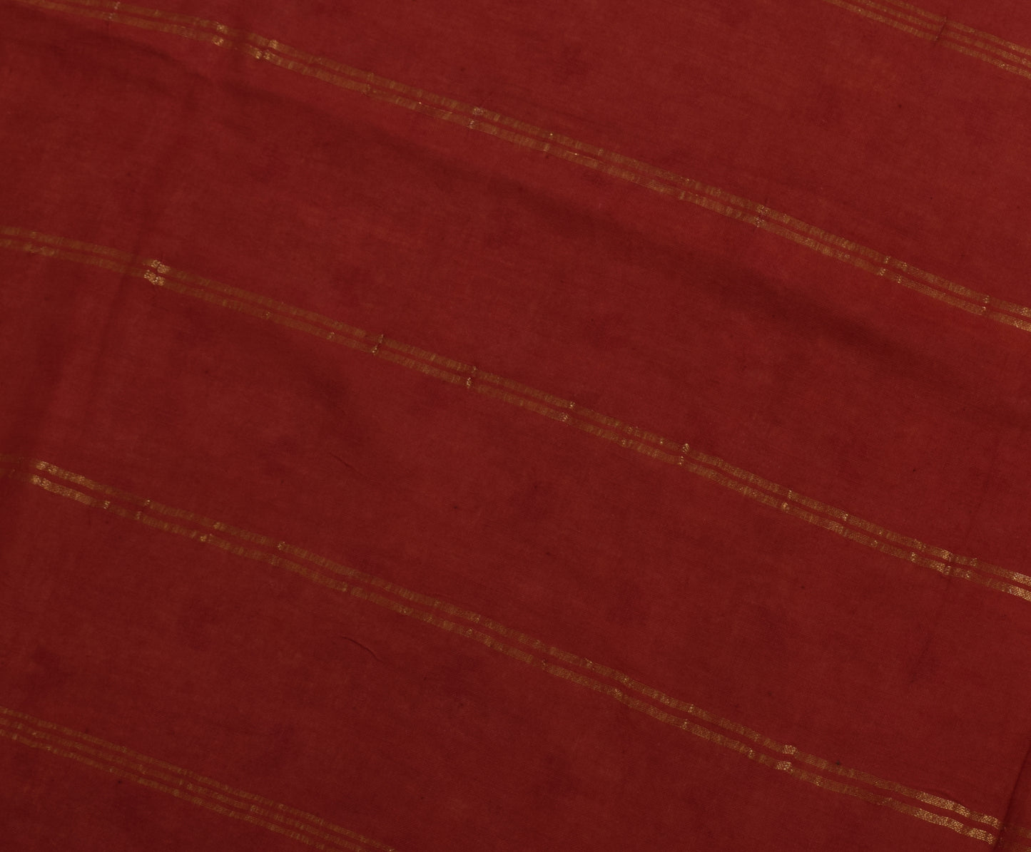 Sushila Vintage Peach Saree 100% Pure Cotton Hand Block Printed Craft Fabric