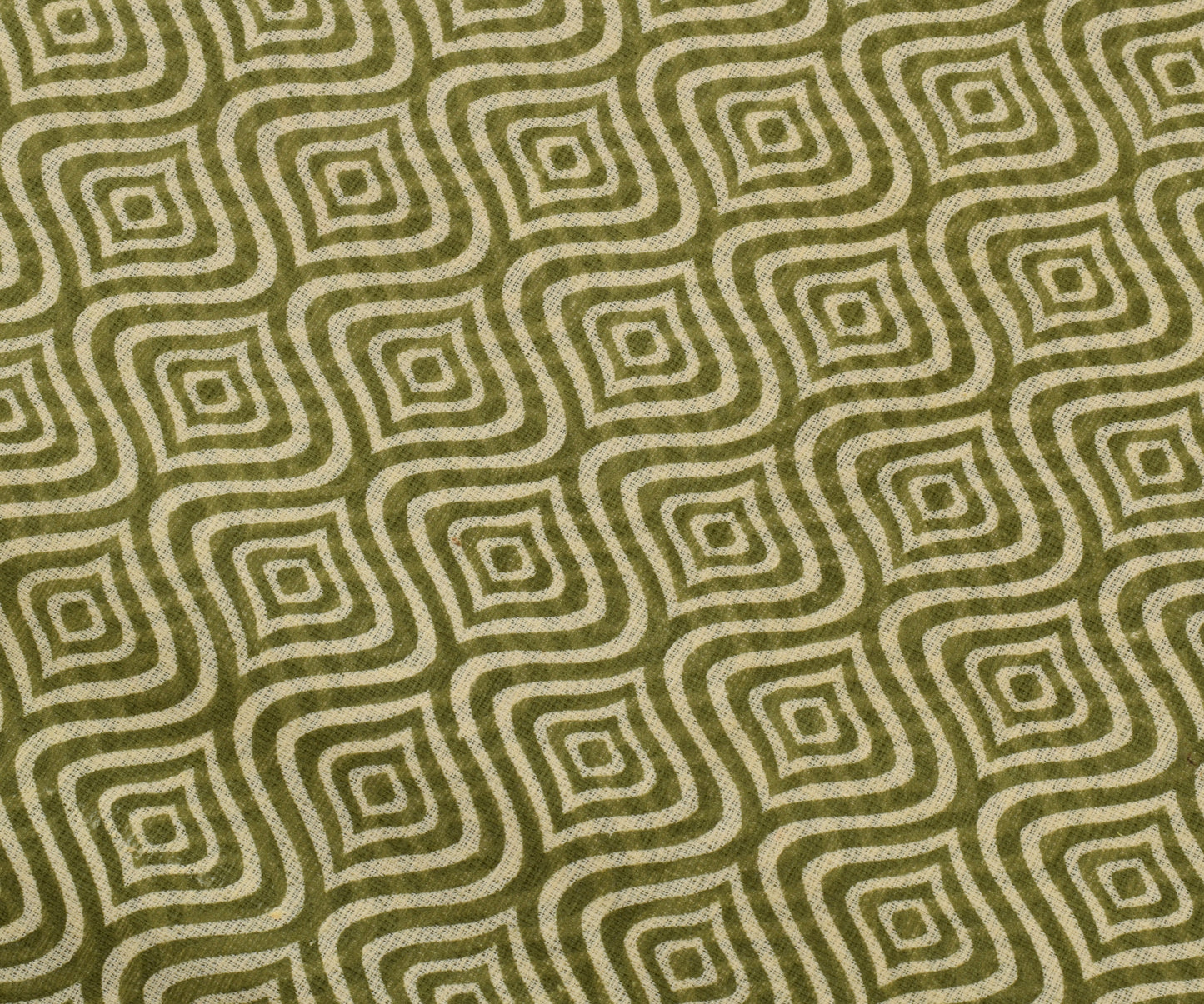 Sushila Vintage Indian Saree 100% Pure Cotton Printed 5 Yard Soft Craft Fabric