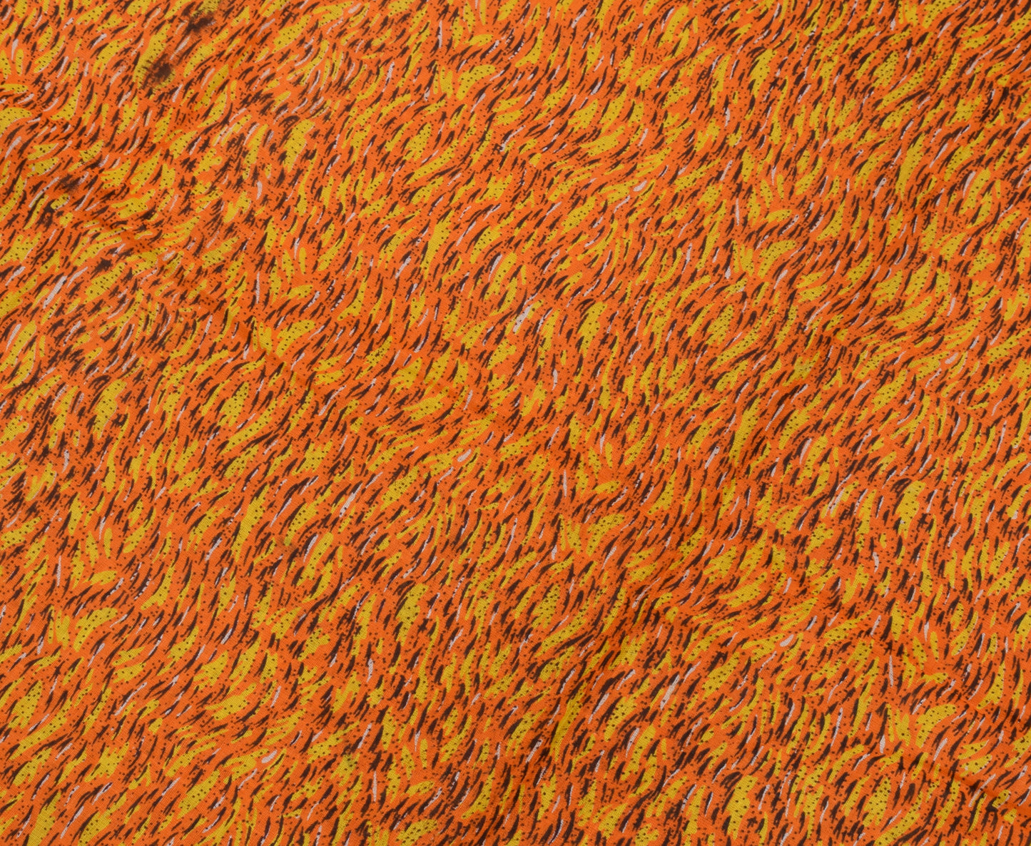 Sushila Vintage Indian Saree 100% Pure Cotton Printed Craft Sheer Craft Fabric