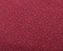 Sushila Vintage Pink Saree 100% Pure Cotton Printed Floral Soft Craft Fabric