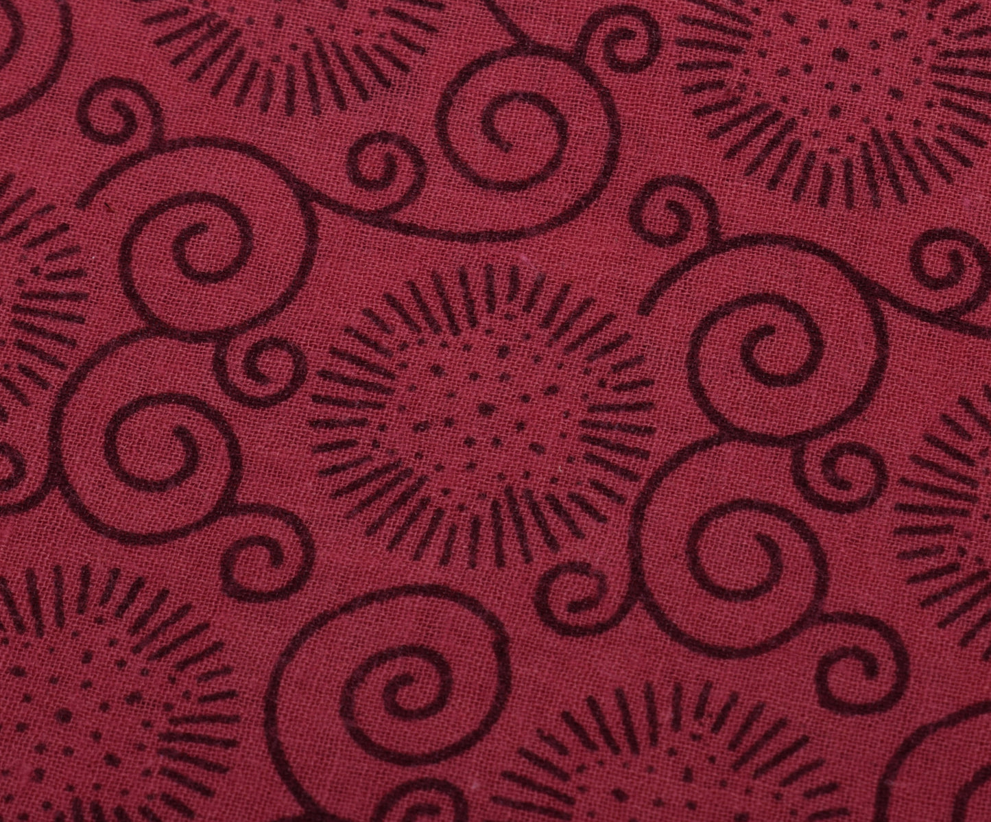 Sushila Vintage Pink Saree 100% Pure Cotton Printed Floral Soft Craft Fabric