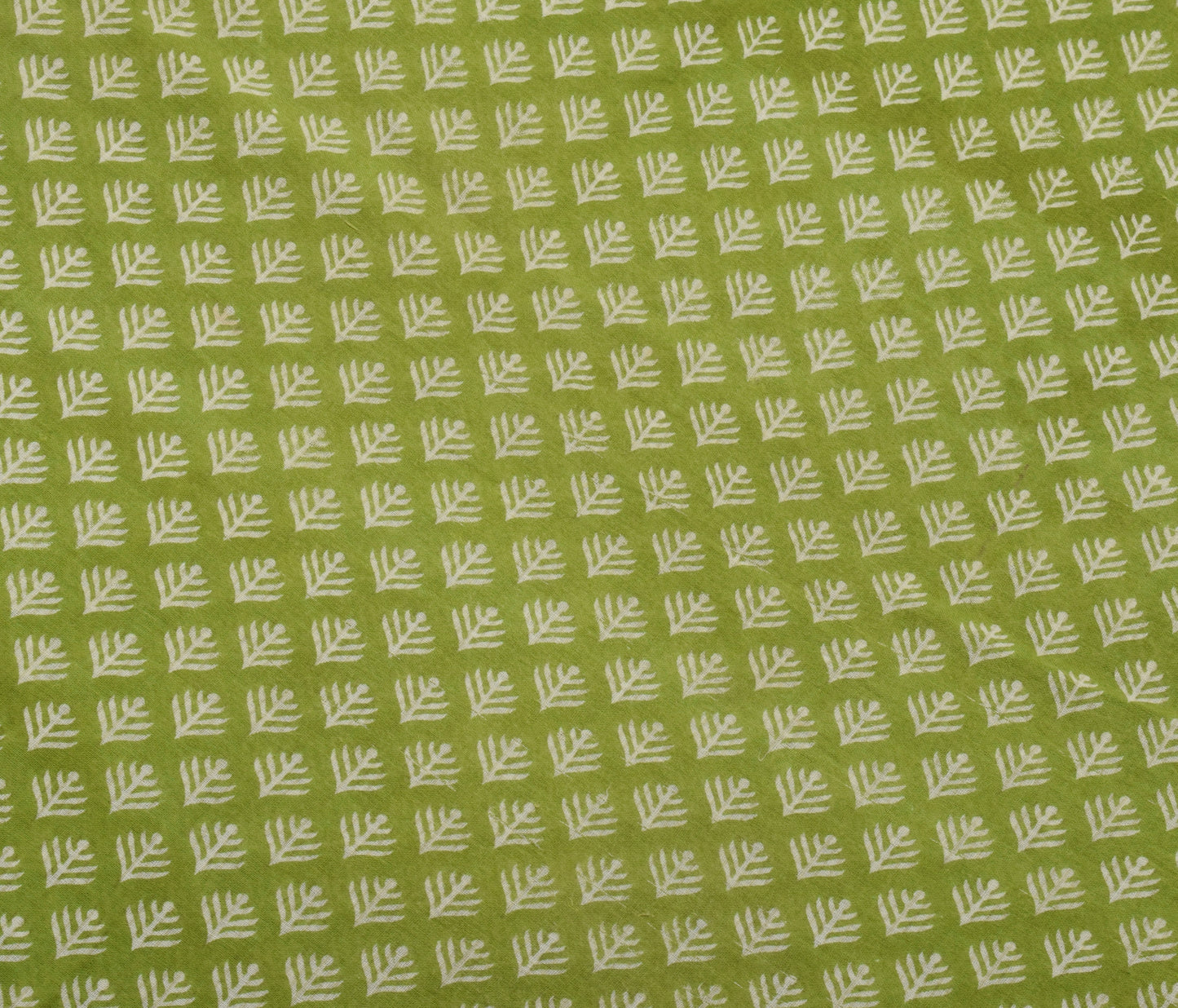 Sushila Vintage Green Saree 100% Pure Cotton Printed Floral Soft Craft Fabric