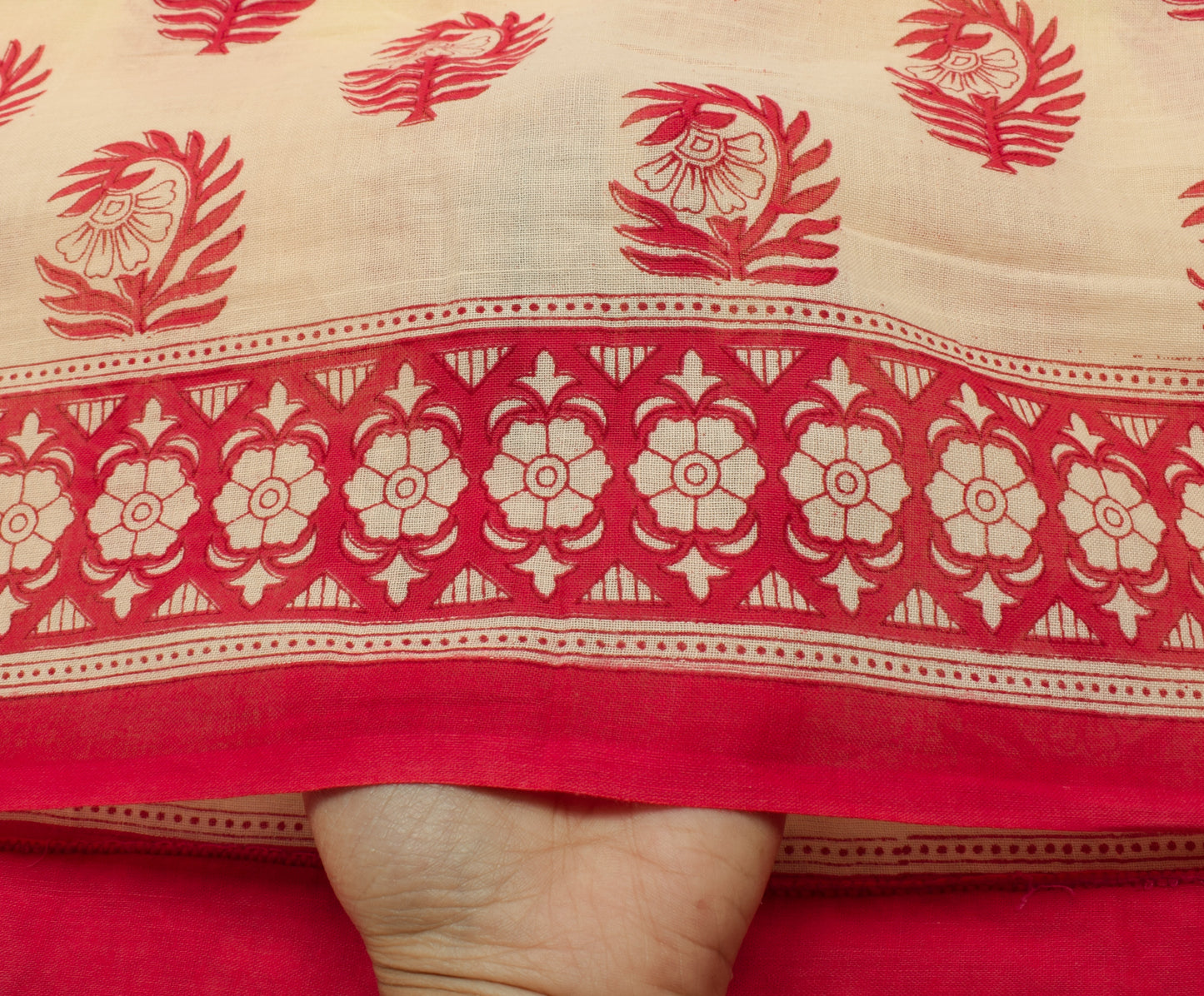 Sushila Vintage Yellow Saree 100% Pure Cotton Printed Floral Soft Craft Fabric