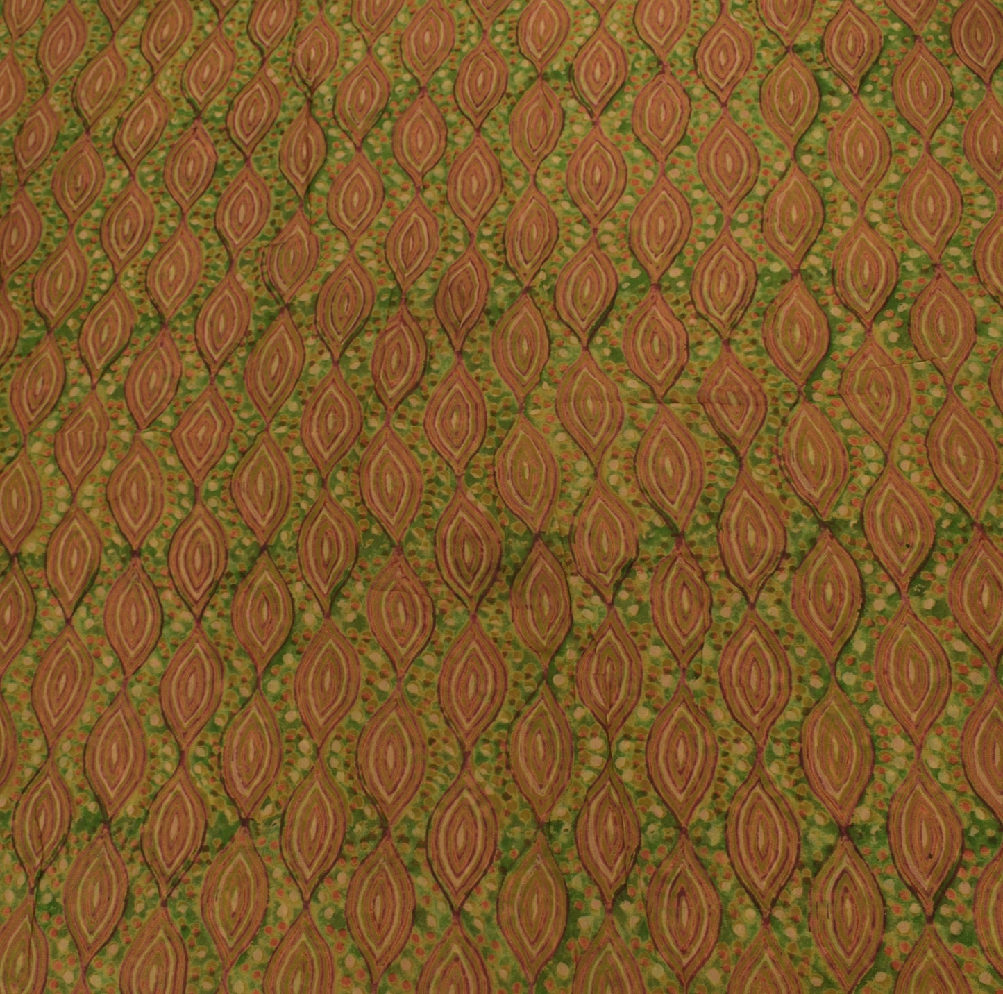 Sushila Vintage Indian Sari 100% Pure Georgette Silk Printed Floral Craft Fabric