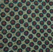 Sushila Vintage Indian Sari 100% Pure Georgette Silk Printed Floral Craft Fabric