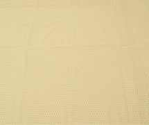Sushila Vintage Cream Saree Blend Georgette Silk Printed Indian Craft Fabric