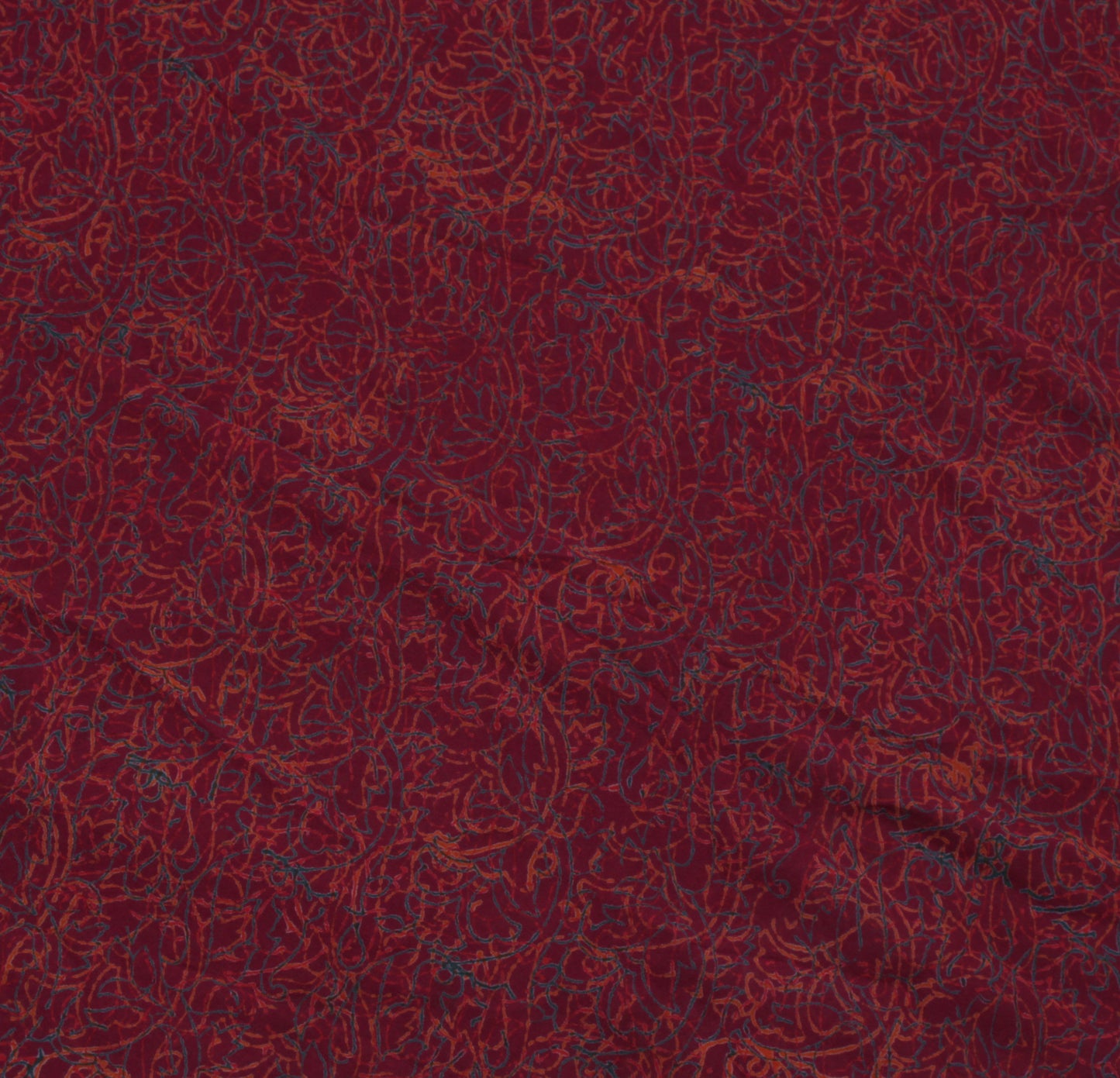 Sushila Vintage Purple Indian Sari 100% Pure Georgette Silk Printed Craft Fabric