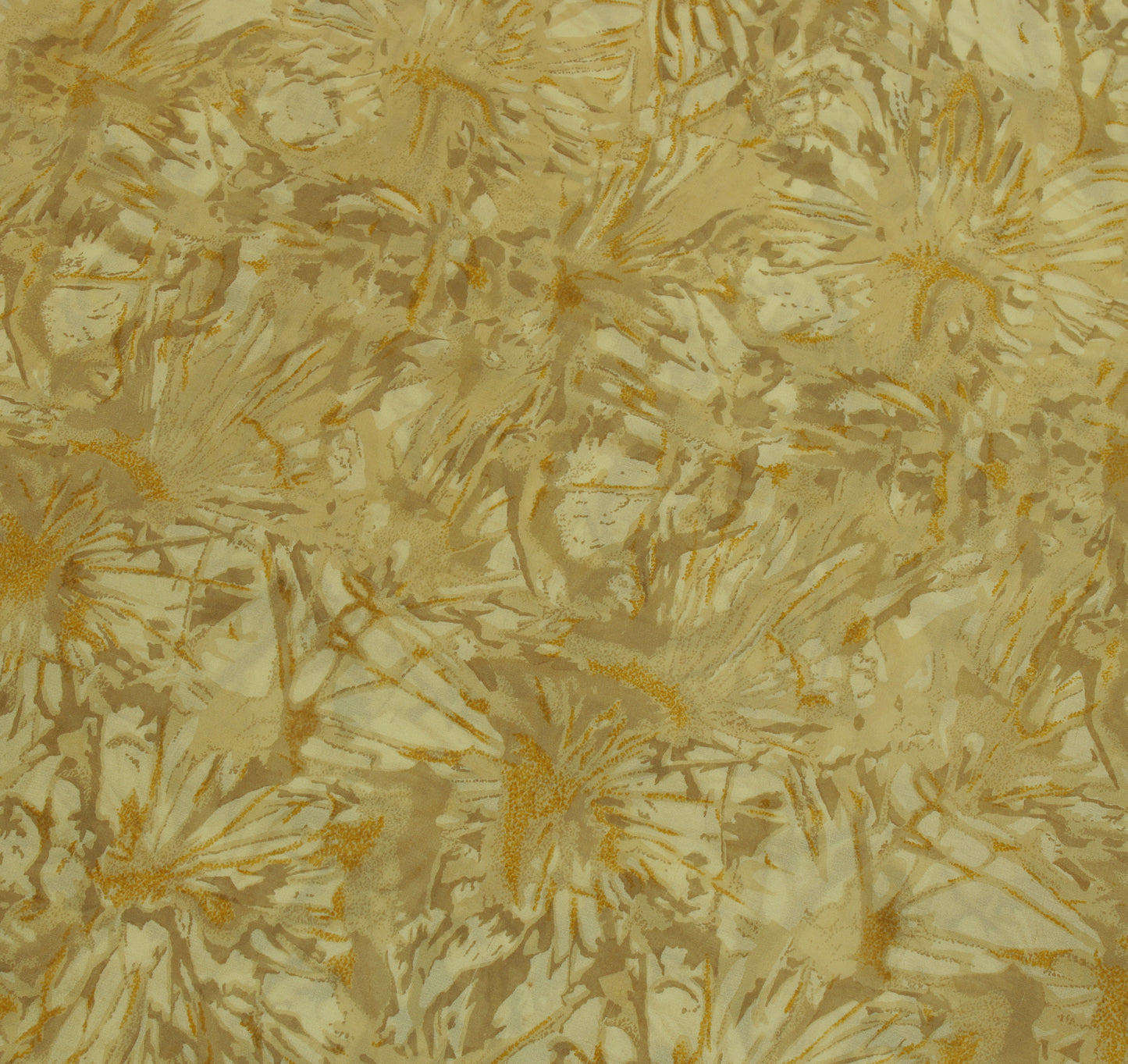 Sushila Vintage Cream Indian Saree 100% Pure Georgette Silk Printed Craft Fabric