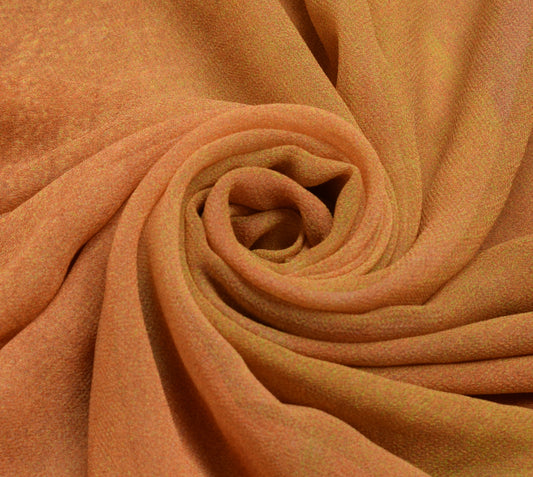 Sushila Vintage Indian Saree Blend Georgette Silk Digital Printed Craft Fabric