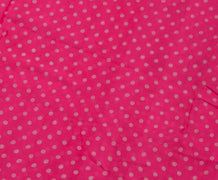 Sushila Vintage Magenta Saree Pure Georgette Silk Bandhani Printed Craft Fabric