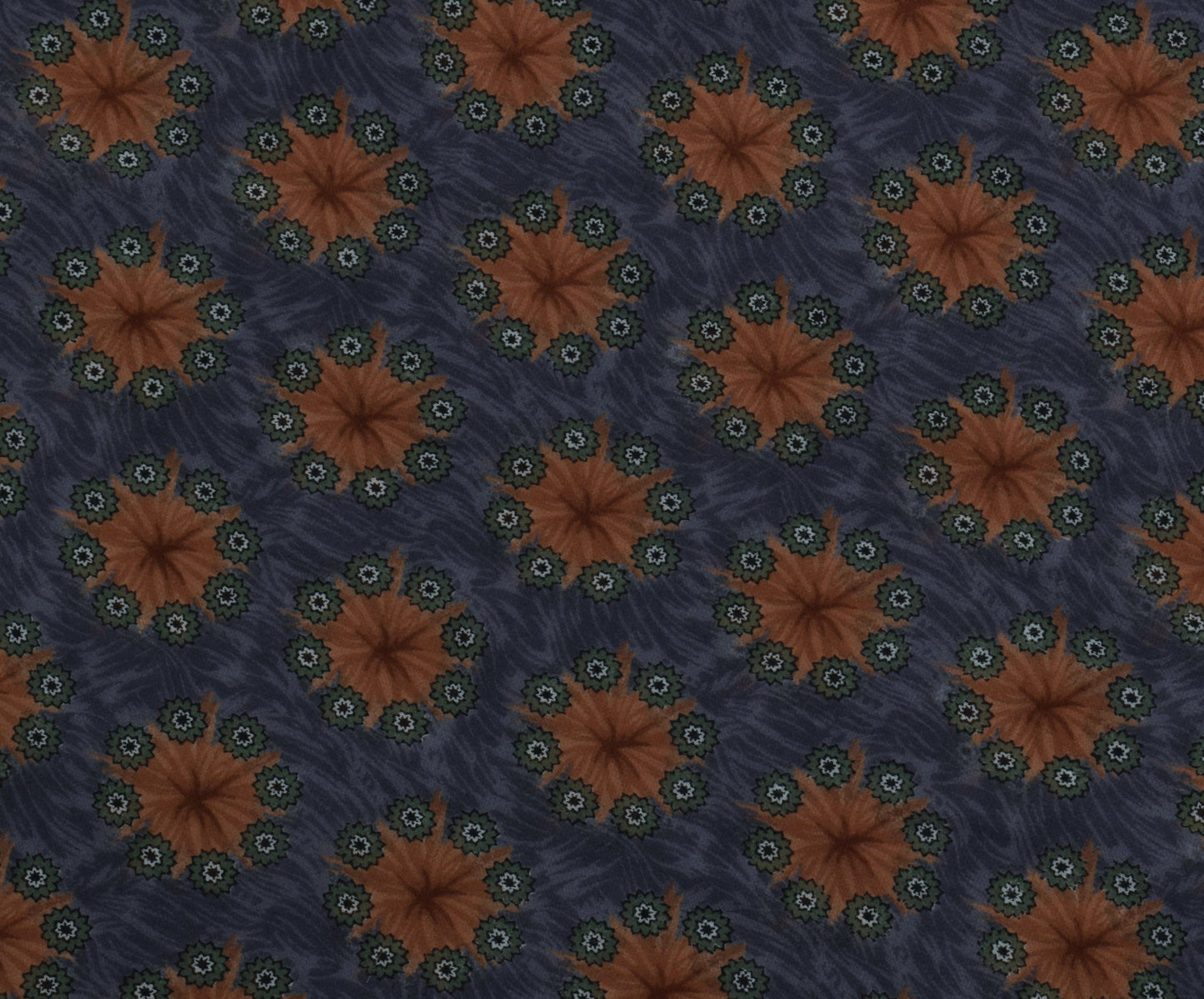 Sushila Vintage Gray Saree Blend Georgette Silk Printed Floral Craft Fabric