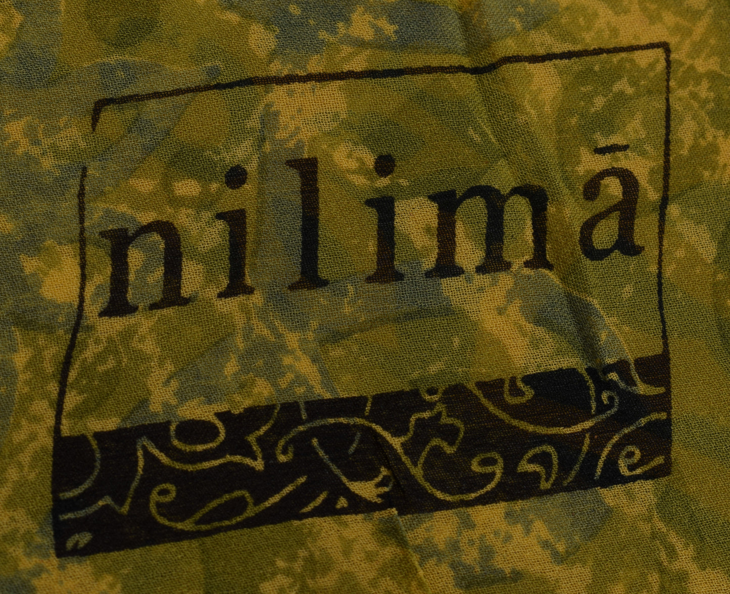 Sushila Vintage Green Saree 100% Pure Georgette Silk Printed Floral Craft Fabric