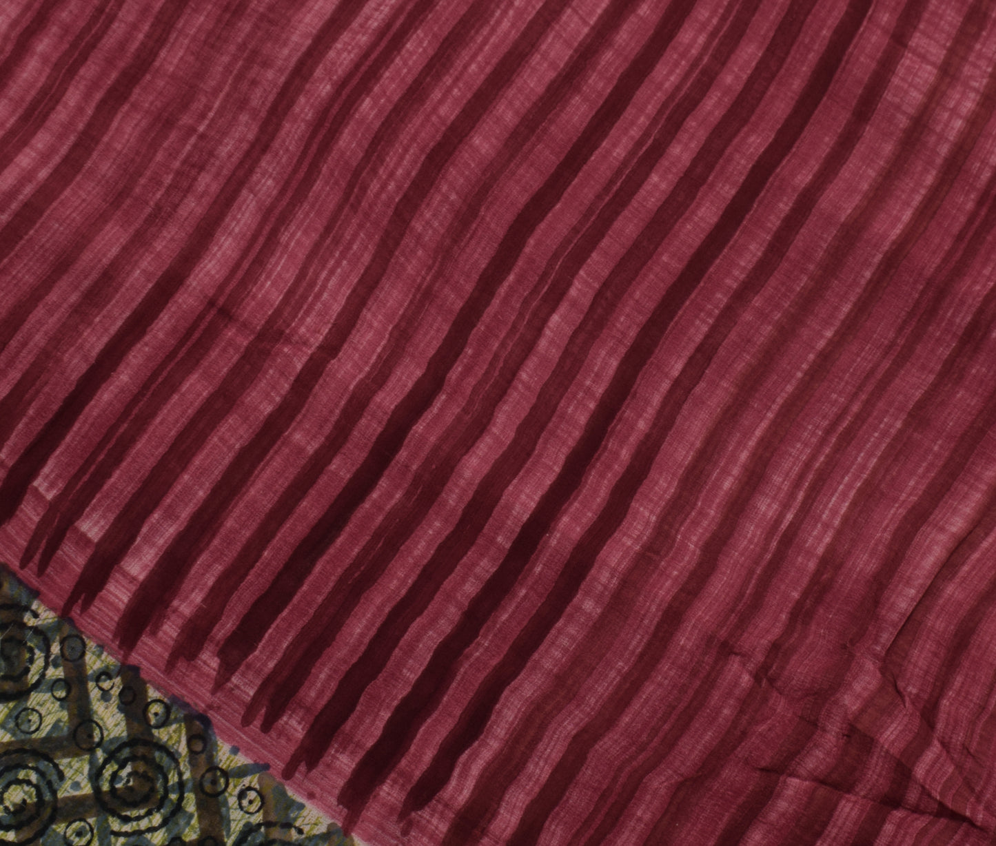 Sushila Vintage Indian Saree Pure Georgette Silk Printed 5 Yard Craft Fabric
