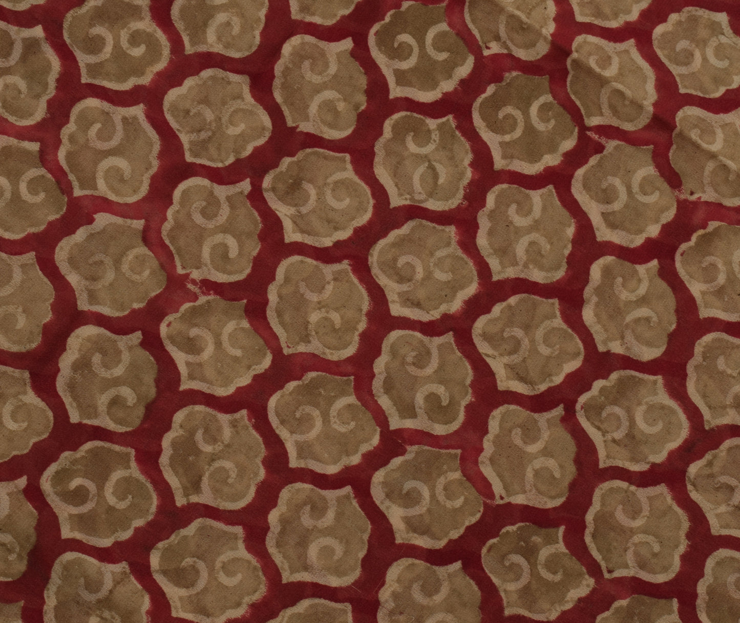 Sushila Vintage Dark Pink Saree 100% Pure Georgette Silk Printed Craft Fabric