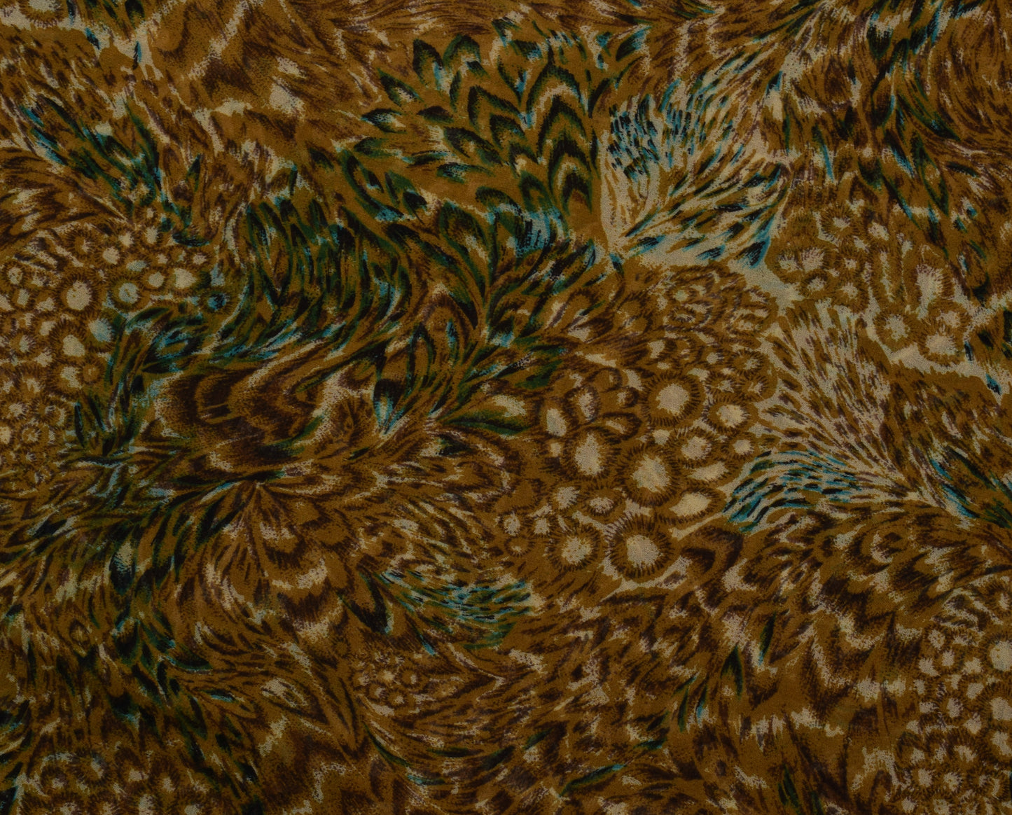 Sushila Vintage Indian Saree 100% Pure Georgette Silk Printed 5 YD Craft Fabric