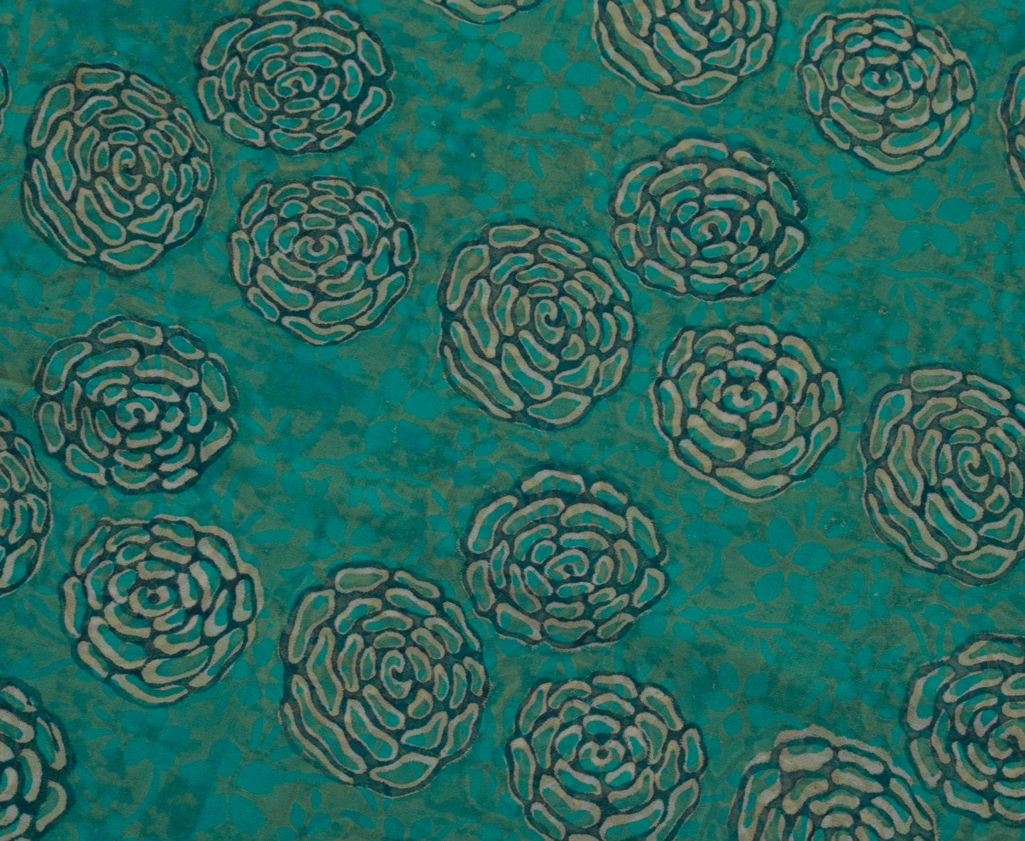 Sushila Vintage Indian Saree Pure Georgette Silk Printed Floral Craft Fabric