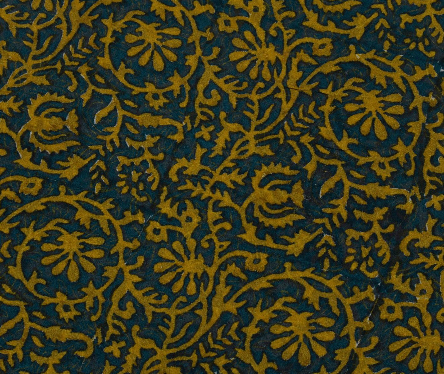 Sushila Vintage Blue Saree 100% Pure Georgette Silk Printed Floral Craft Fabric