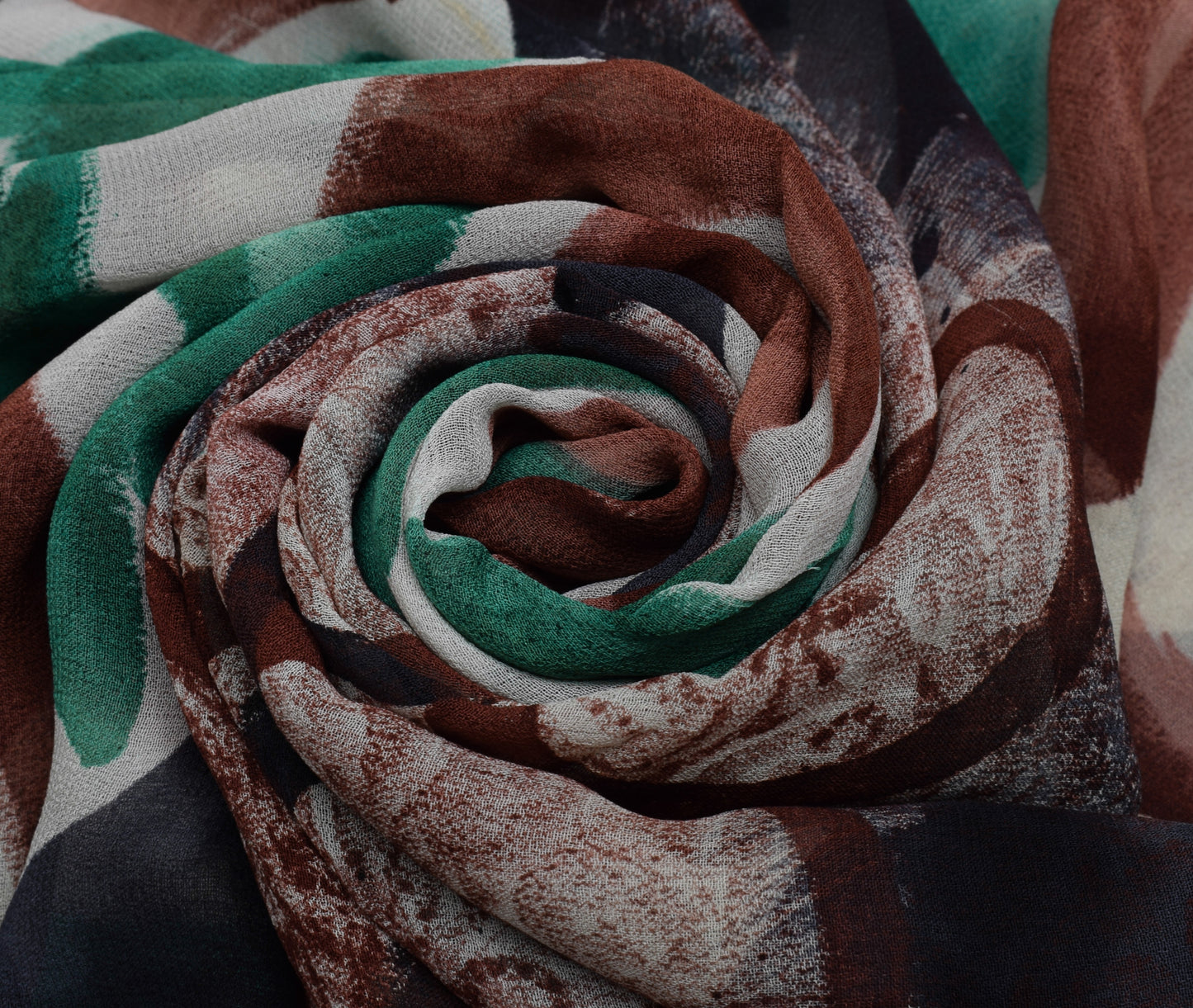 Sushila Vintage Indian Saree Pure Georgette Silk Printed 5 Yard Craft Fabric