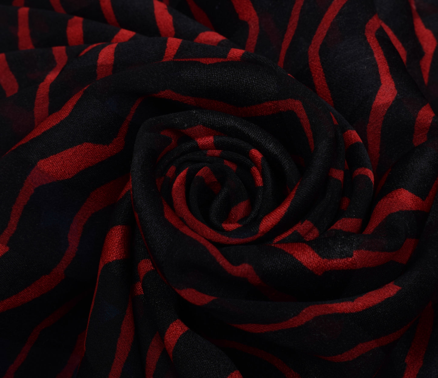 Sushila Vintage Black Saree 100% Pure Georgette Silk Printed Craft Fabric